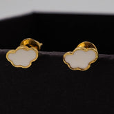 cloud shaped stud