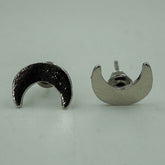 foiled moon studs
