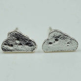 foiled clouds studs