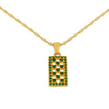 Sarette Emarald Pendant