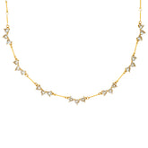 tripple heart necklace