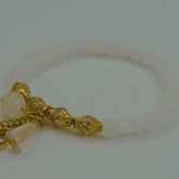 White stone bracelet