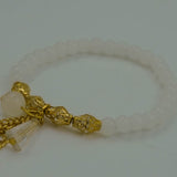 White stone bracelet