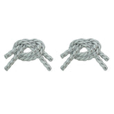 Knot silver plated earrings D463