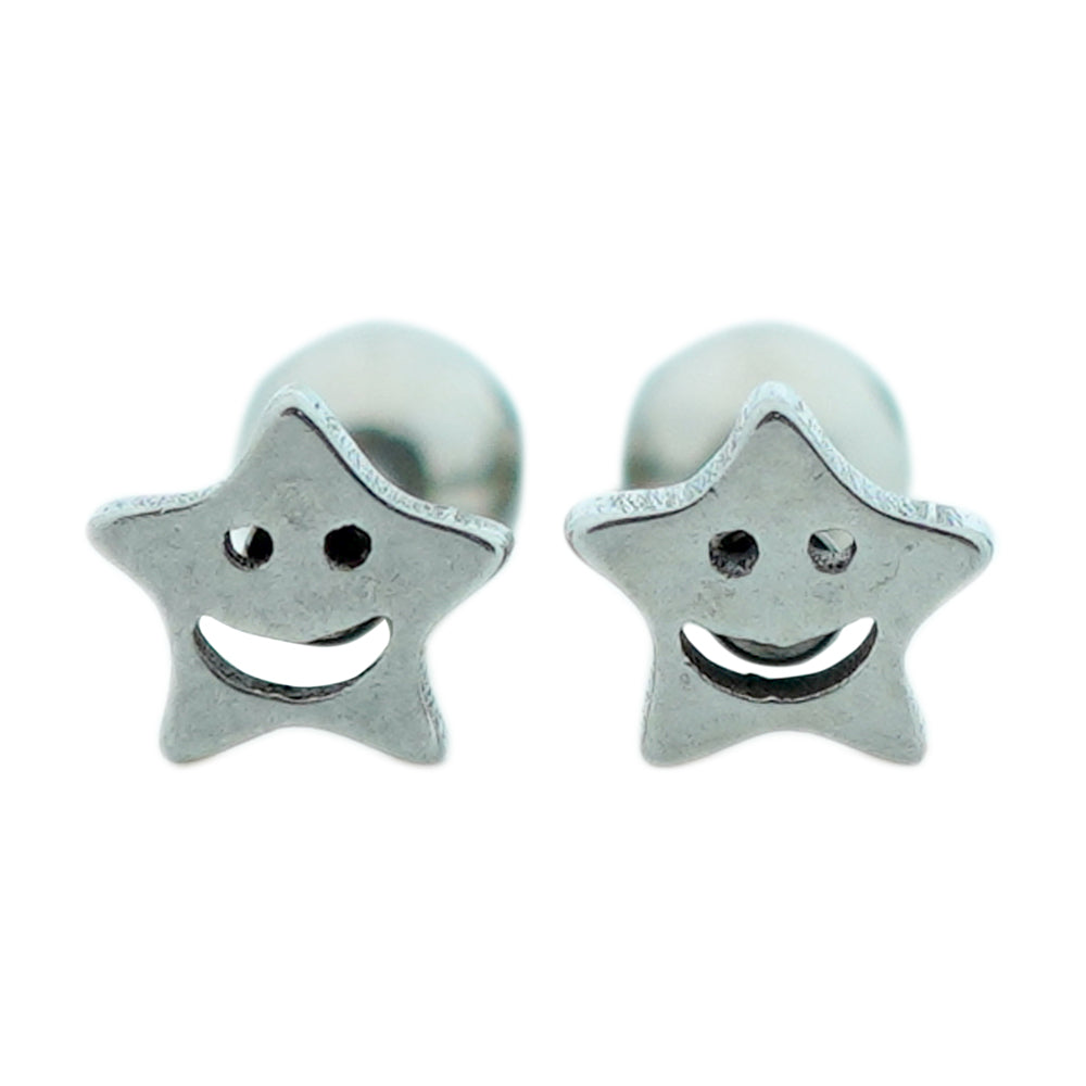 Star shaped Earrings D515