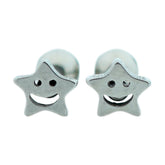 Star shaped Earrings D515