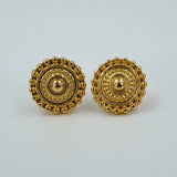 golden traditional studs