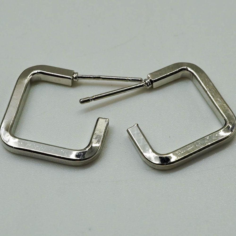 silver plating hoops