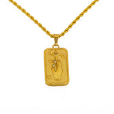 The stars tarrot card necklace