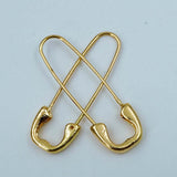 safety pin earrings