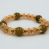 golden beaded bracelet_D1182