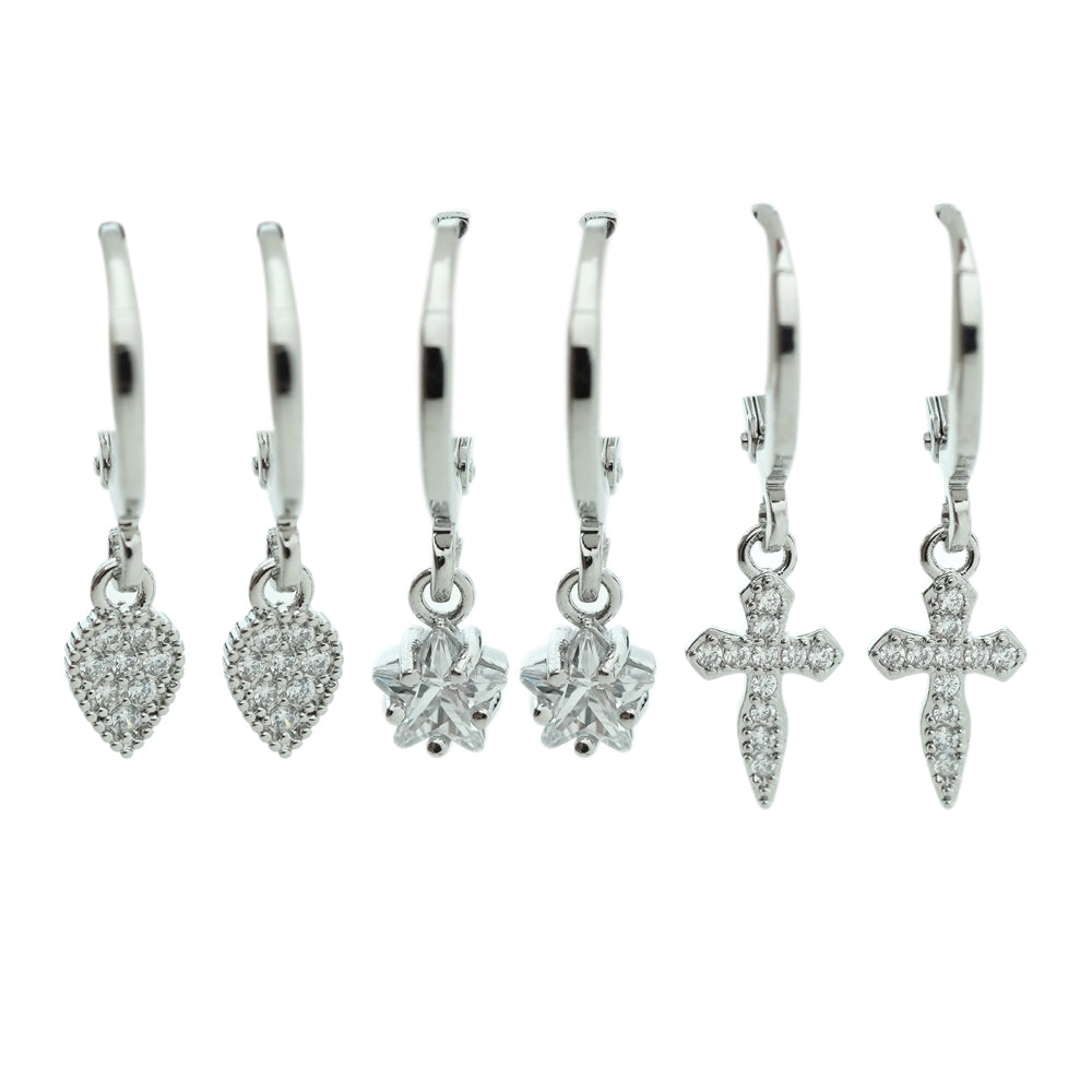 pack of 3 earings
