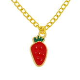 strawberry pendant