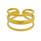 Tripple band ring