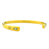 Diamond studded bracelet