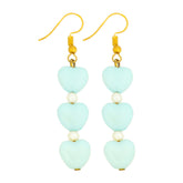 triple skyblue heart drops