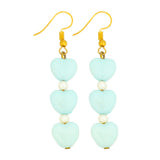 triple skyblue heart drops
