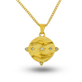 flower in hand pendent