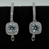 Silver plated Rosy drops