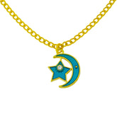 moon and star pendant