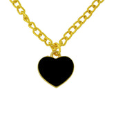 black heart pendant