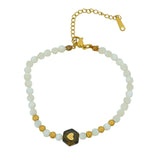 Omission brown beaded Bracelet D269