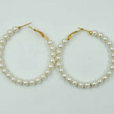 pearl hoops