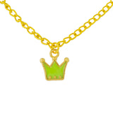green crown pendant