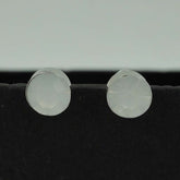 white stone studs