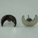 foiled moon studs