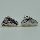 foiled clouds studs