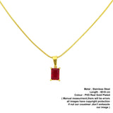 Mila red pendant