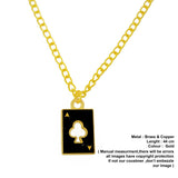 black ace pendant