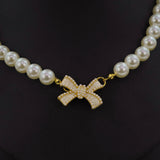 Stacy Bow pearl choker