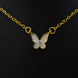 Pastel butterfly charm