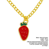 strawberry pendant