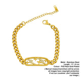 Twisted Zircon Lightning choker bracelet