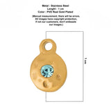 Mazzy blue charm