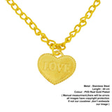 love engraved pendant