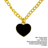 black heart pendant