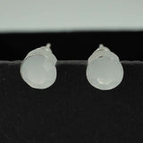 white stone studs