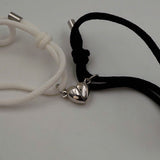 magnetic heart rope bracelets D776