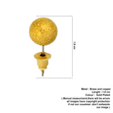 golden balls studs d763