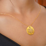 do what you love pendent
