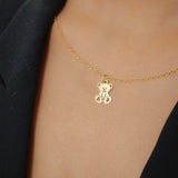 Teddy Bear Necklace D367