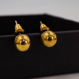 golden balls studs D772