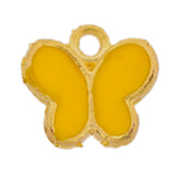 yellow butterfly charms