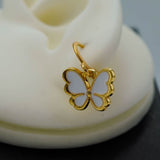 white butterfly drops