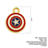 captain america charms