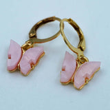 pink butterfly drops